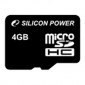 Silicon Power Micro-SDHC 4 Gb class 4 ( )